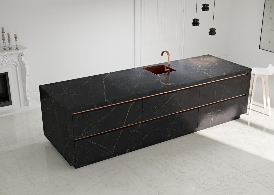 Coverlam Nero Ardi 39x118 Porcelain Panel Porcelain Tile