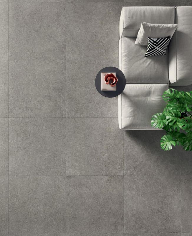 Pura Grey Chiseled 48x109 Porcelain Panel Porcelain Tile