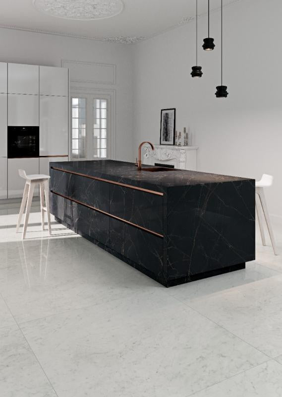 Coverlam Nero Ardi 39x118 Porcelain Panel Porcelain Tile