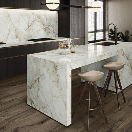 Coverlam Cuarzo Reno 48x109 Polished Porcelain Panel Porcelain Tile