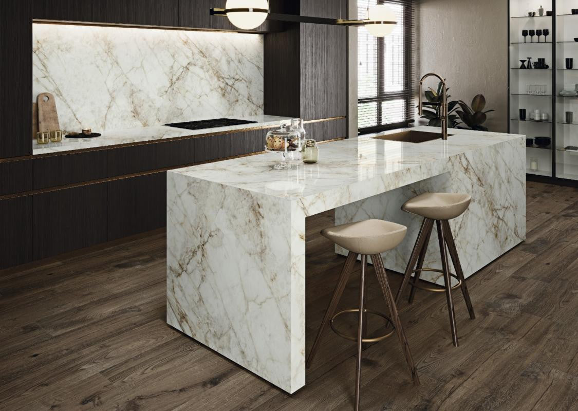 Coverlam Cuarzo Reno 48x109 Polished Porcelain Panel Porcelain Tile