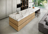 Coverlam Calacata Vaglie 48x109 Marble Look Porcelain Panel Porcelain Tile