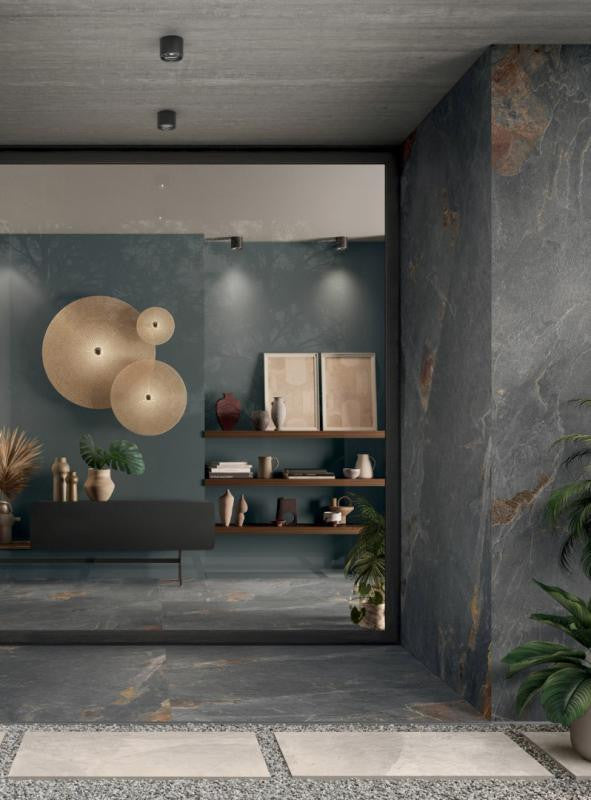 Stone Trace Hollow 48x109 Stone Look Porcelain Panel Porcelain Tile