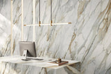 Perpetual Venato Gold 48x109 Marble Look Porcelain Panel Porcelain Tile