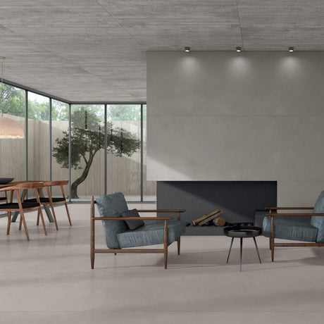 Cement Project Color20 Work 39x118 Concrete Look Porcelain Tile