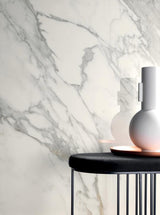 Synestesia Pure Statuario Thin Porcelain Panel for no grout lines