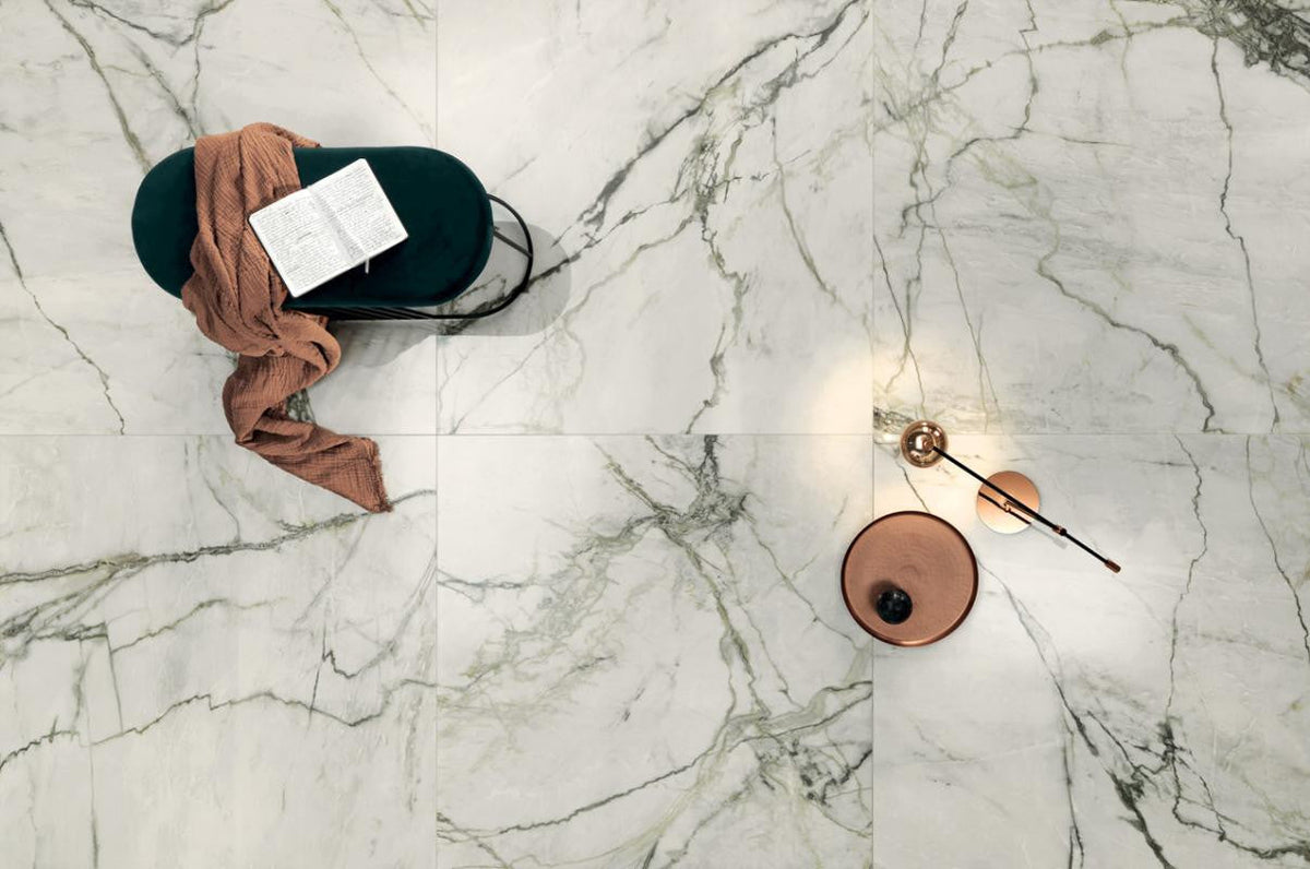 Synestesia CalacattaEmerld 48x109 Porcelain Panel Porcelain Tile