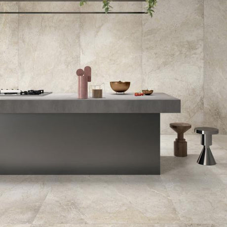 Anthea White 48x109 Porcelain Panel Porcelain Tile