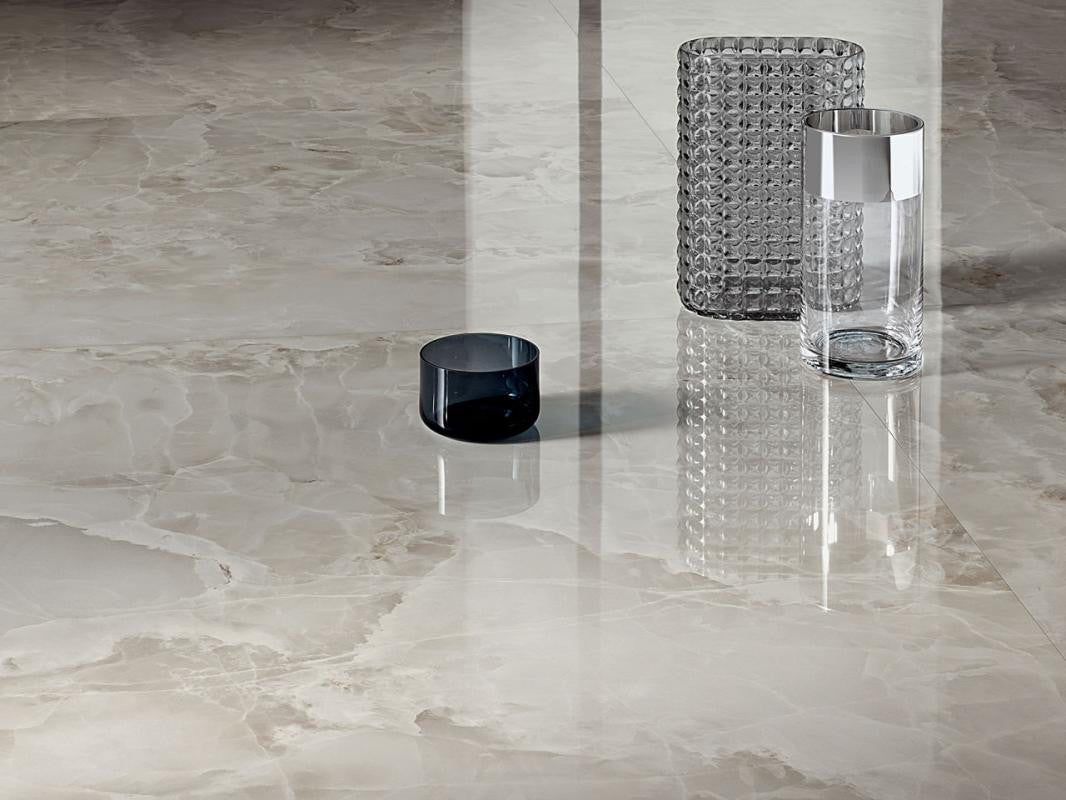 Starlight Onyx Pearl 48x109 Onyx Look Porcelain Panel