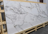 Coverlam Calacata Vaglie 48x109 Marble Look Porcelain Panel Porcelain Tile