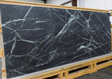 Marmoteca Deep Green 48x110 Marble Look Porcelain Panel Porcelain Tile