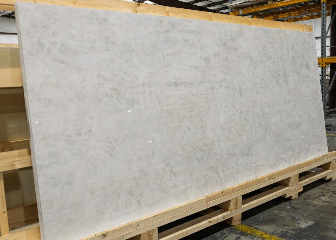 Marmoteca Frozen 48x110 Polished Marble Look Porcelain Panel Porcelain Tile