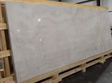 Marmoteca Pure Onyx 48x110 Polished Marble Look Porcelain Panel Porcelain Tile