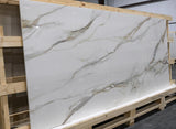 Perpetual Venato Gold Polished 48x109 Marble Look Porcelain Panel Porcelain Tile